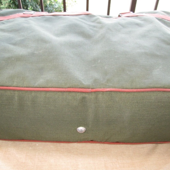 Andiamo Large Soft Collapsible Carry On Luggage Suitcase Bag Green 25" x 17" - Picture 7 of 12